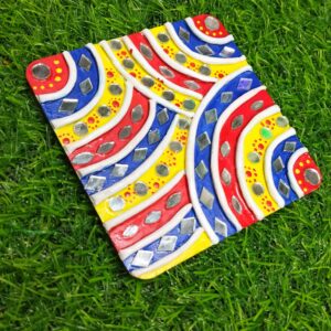 Rainbow Arch Lippan Art Table Decor (Size 4 Inch)