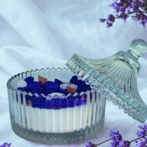 Wild Lavender Mist Crystal Jar Candle