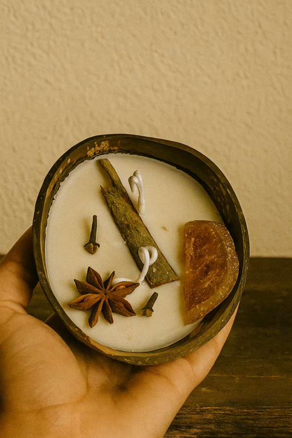 Coco Spice Luxury Scented Candle - Image 3